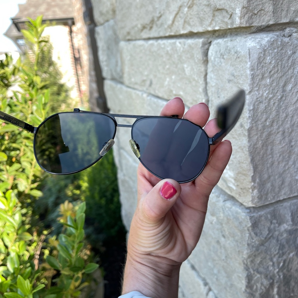 Gently Used Authentic Dolce & Gabbana Sunglasses BLACK colored - Picture 10 of 13